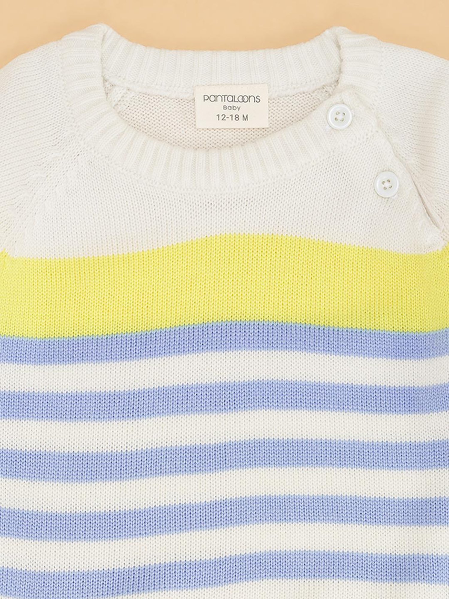 Pantaloons Baby off-White Sweater