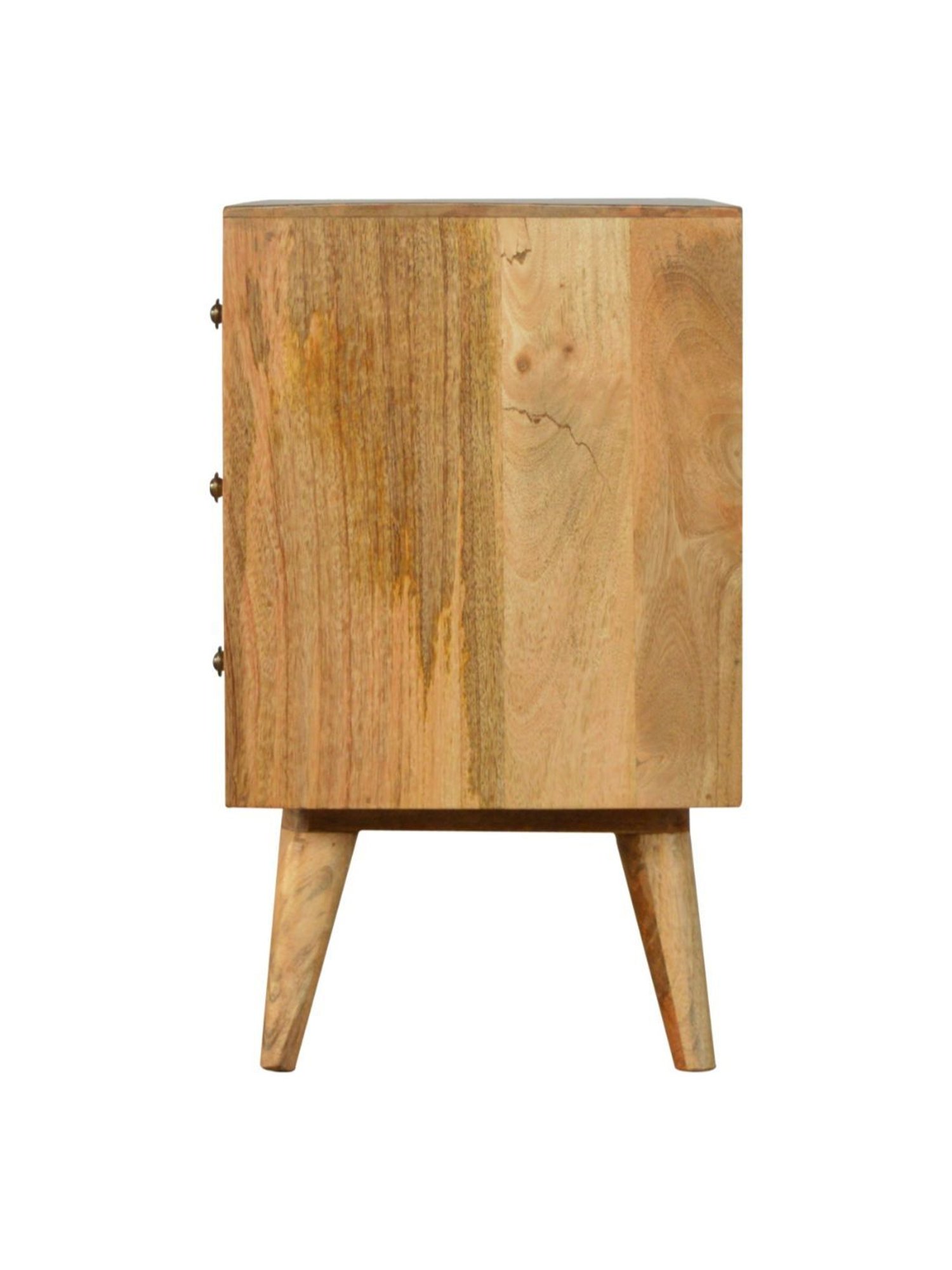 Artisan Furniture Brown Pineapple Carved Sideboard (Natural Oak-ish Finish)