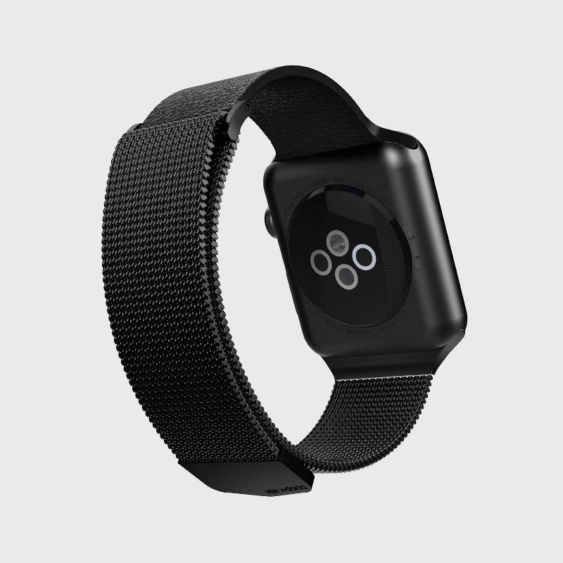 X-Doria Hybrid Mesh Band for 42mm Apple Watch - Black/Black