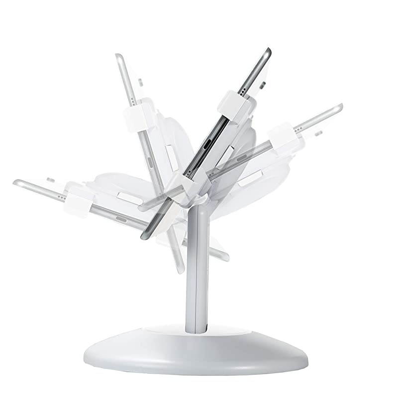 Quick-Connect Desk Mount for iPad 10.2-inch (7th Gen.), iPad Mini 5, iPad Gen 6 (2018), iPad Pro 12.9, Galaxy Tab S3 9.7&rdquo; & More, White