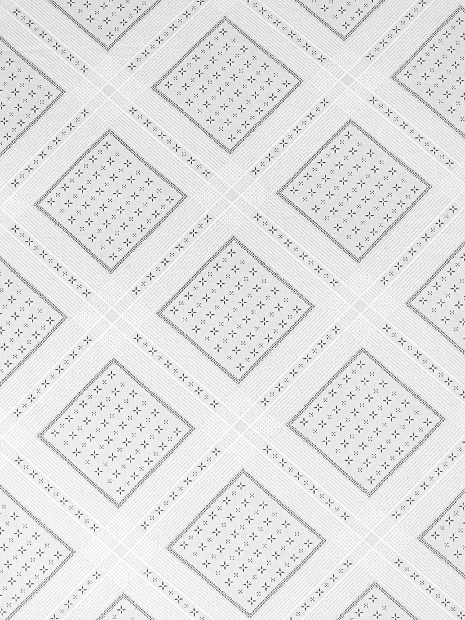 Swayam Dona Abstract Grey 250 TC Cotton King Bedsheet with 2 Pillow Covers