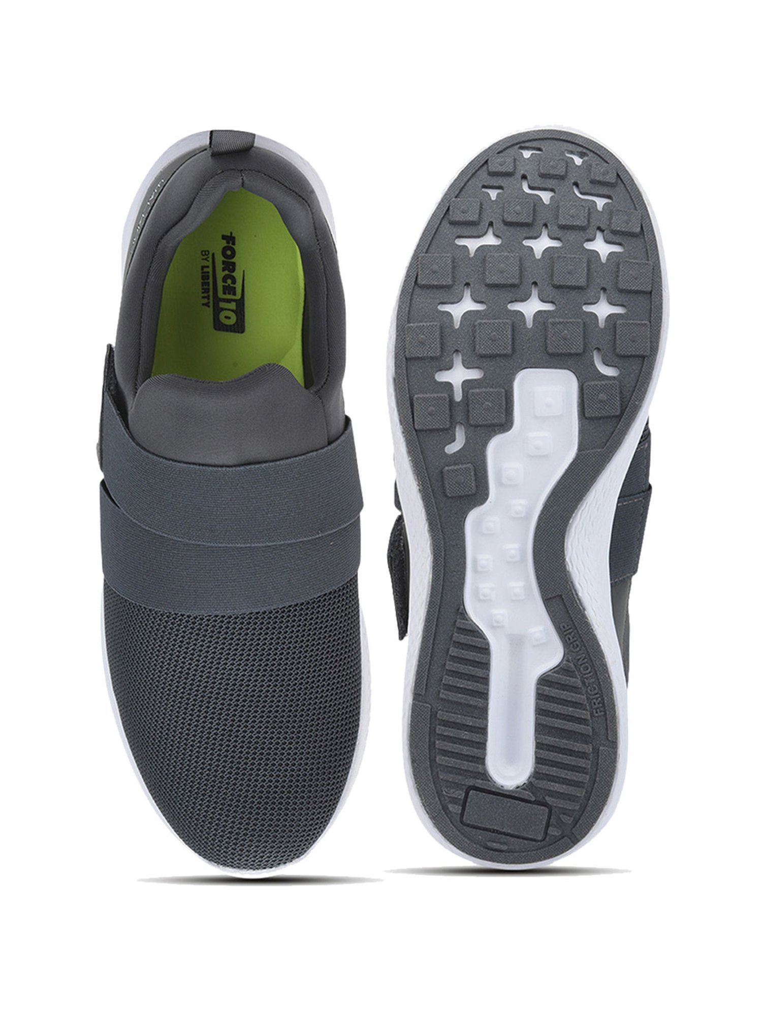 Force 10 by Liberty Men's Grey Walking Shoes