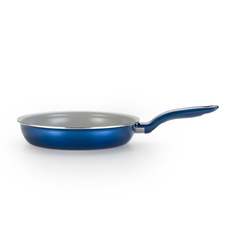 T-fal Simply Cook Ceramic Cookware, Fry Pan, 12", Blue