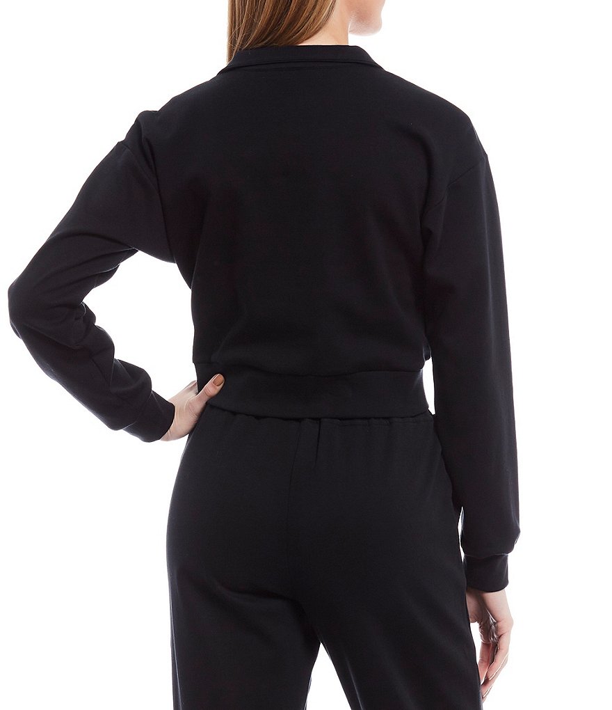 Karen Kane Short Sleeve Tie-Dye Hoodie