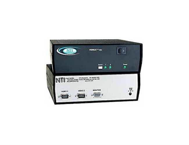 NTI SE-15V-2-2C1U VGA Video Switch: 2 Computers Between 1 Monitor w/2-Yr Warranty
