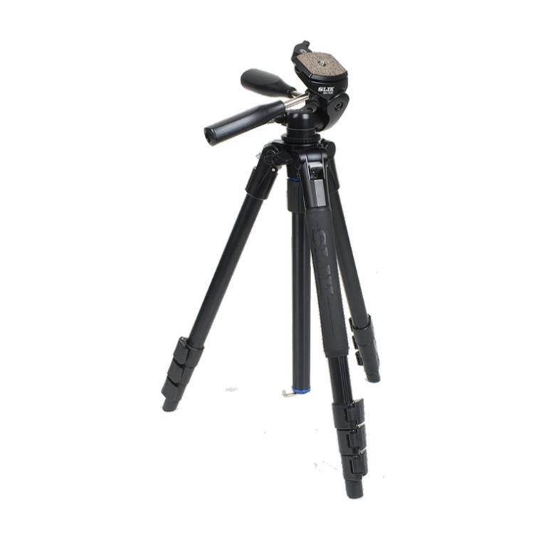 Slik Pro AL-324DX Tripod with SH-705E 3-Way Pan Head, 8.8 lb Capacity #613-358