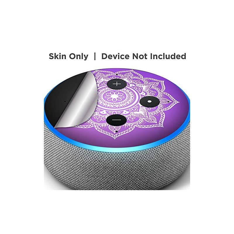 Mandala Vinyl Decal Skin Compatible with  Echo Dot 3rd Generation Alexa Decorations for Your Smart Home Speakers Great Accessories Gift for mom dad Birthday Kids