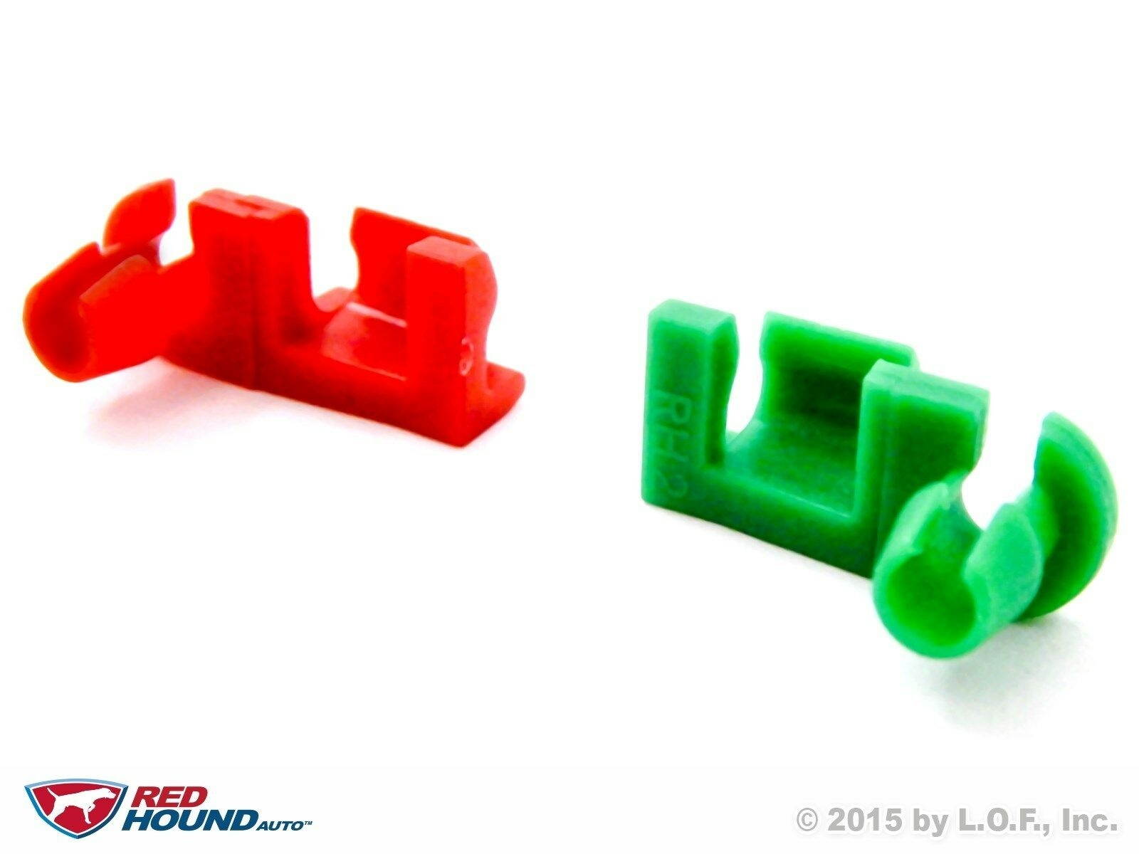 2 New Fits GM 99-07 Silverado Sierra Tailgate Handle Rod Clips 88981030 88981031