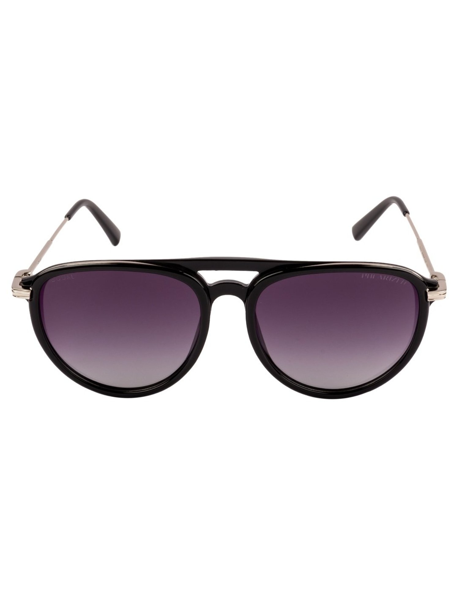 Equal Purple Aviator Unisex Sunglasses