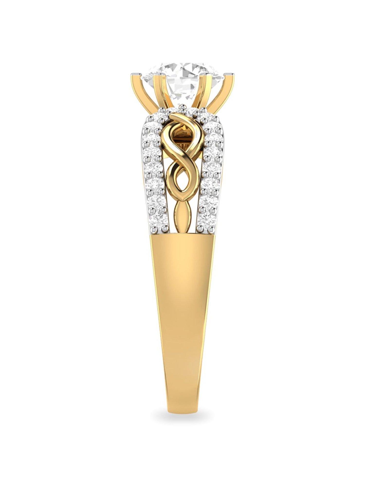 PC Jeweller Evaleen 22 kt Gold Ring