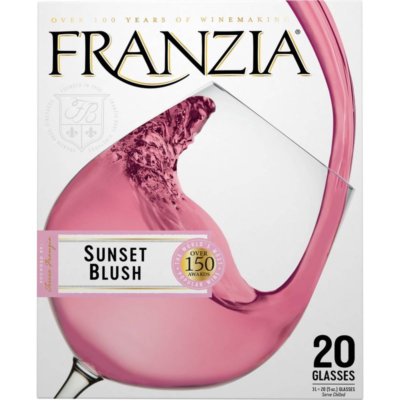 Franzia Sunset Blush Rose Wine - 3L Box