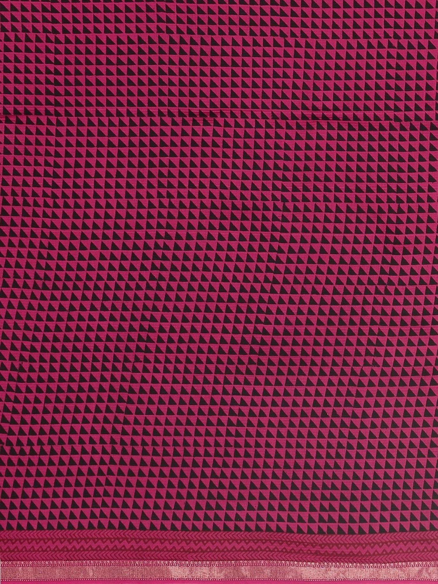 Kalakari India Pink Printed Saree With Unstitched Blouse