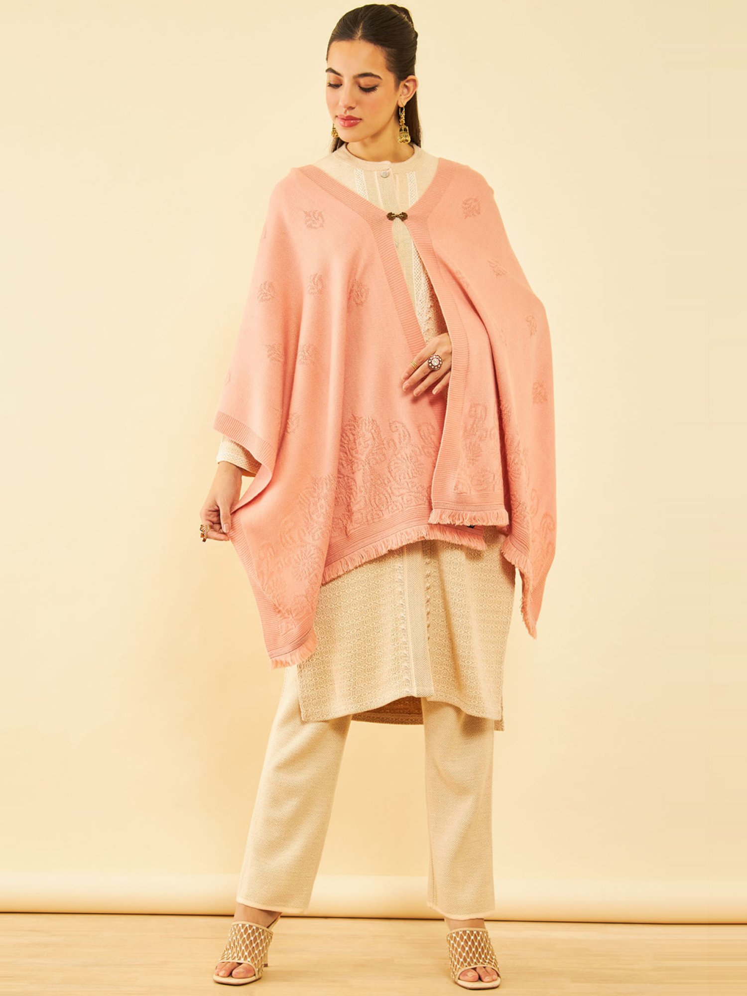 Stylum Multicolor Block Print Dupatta