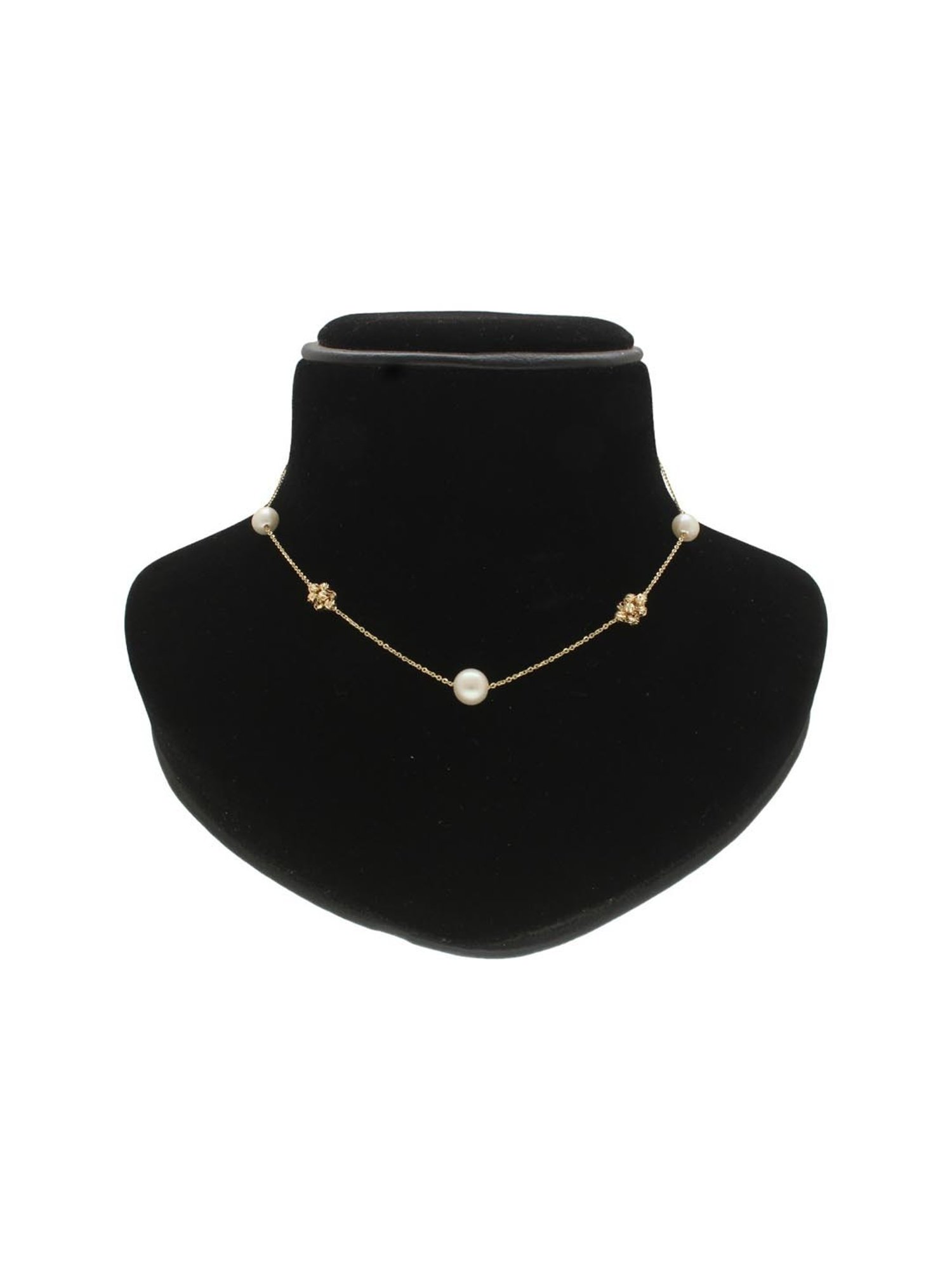 Sri Jagdamba Pearls Ishir 18k Gold Chain for Women & Girls