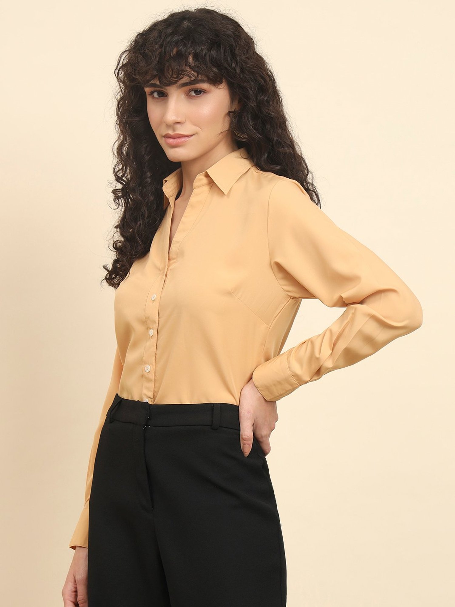 Trend Arrest Beige Shirt