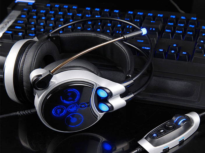 Anivia MH901 7.1 Wired PC Gaming Headset,PS4 Gaming Headset High sound sensitivity Headphone with Mic for New Xbox One/Mac