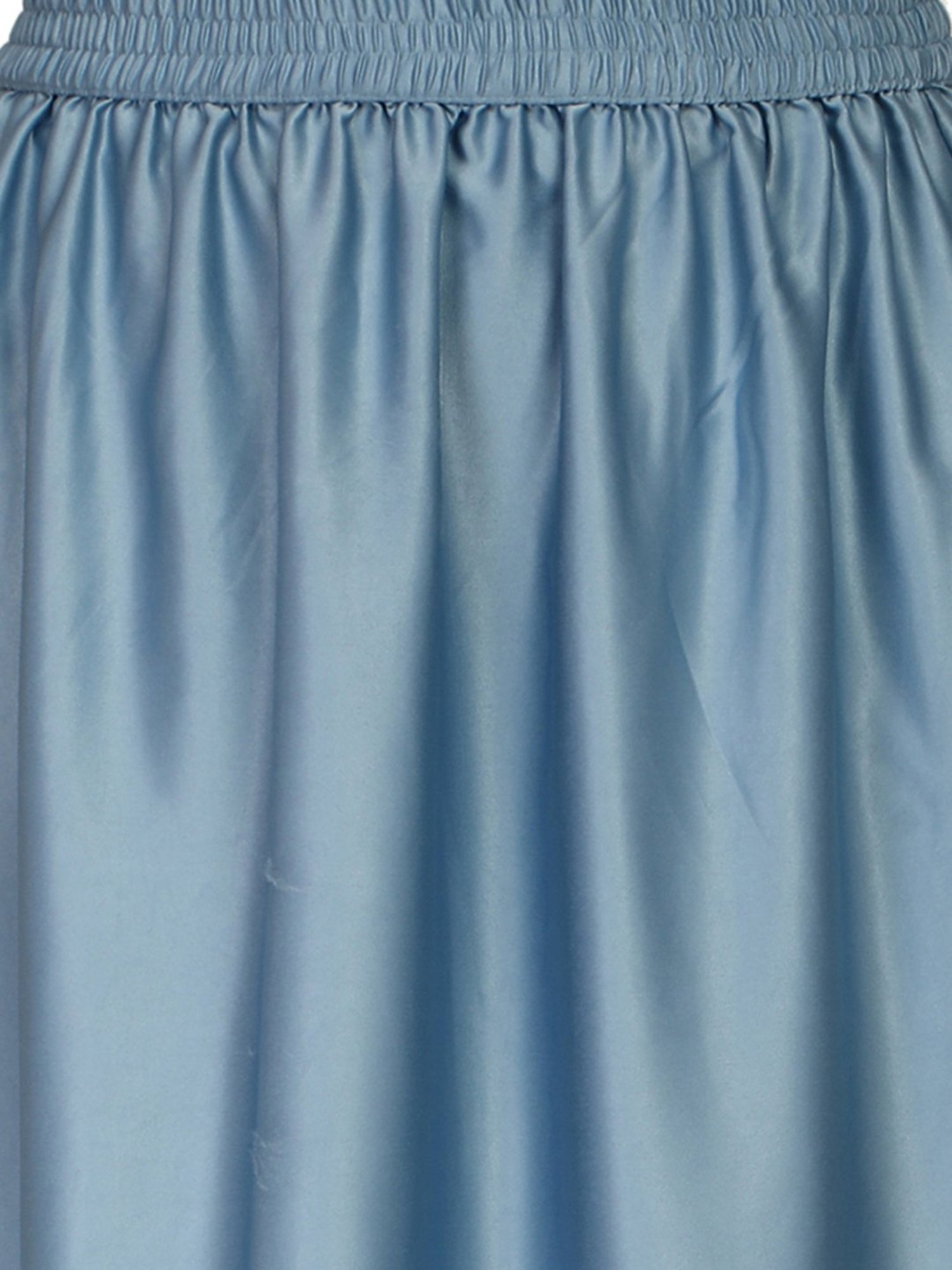 Smarty Pants Blue Maxi Skirt