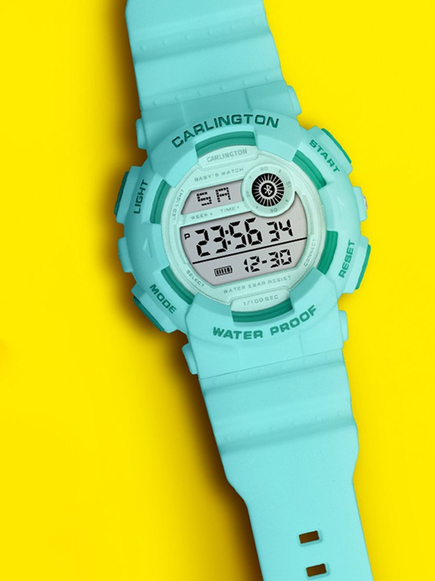 Carlington Junior 9121 Green Unisex Digital Watch
