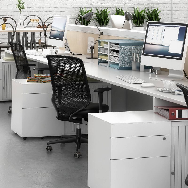 Slipstick (Set of 5) 2" Rubber Castor Wheels for Office Chairs