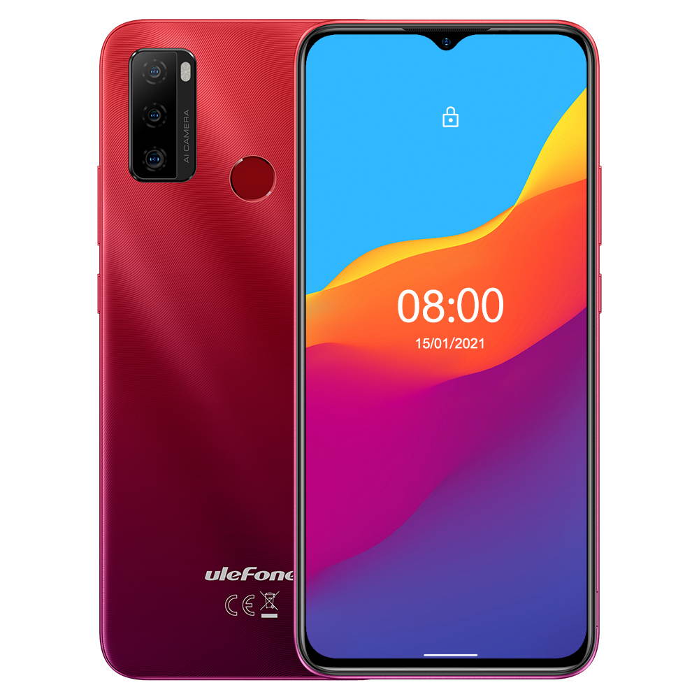 Ulefone Note 10 Unlocked Phones, Android 11 2GB + 32GB ROM, 8MP Four Rear Camera + 8MP Front Camera, 6.52" HD+ Screen 5500mAh Big Battery Dual 4G Unlocked Smartphone