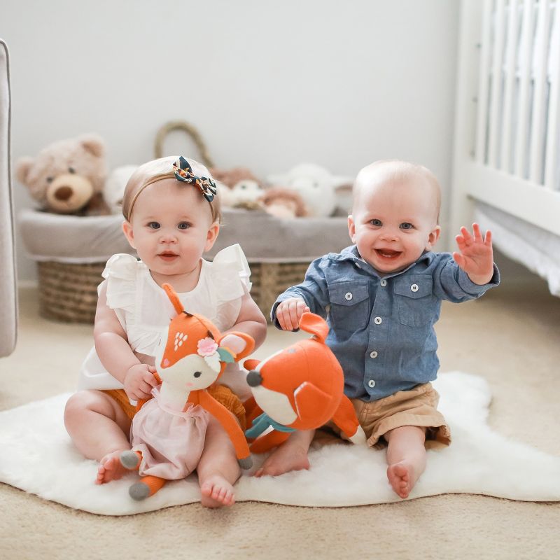 The Peanutshell Francis the Fox Knit Plush