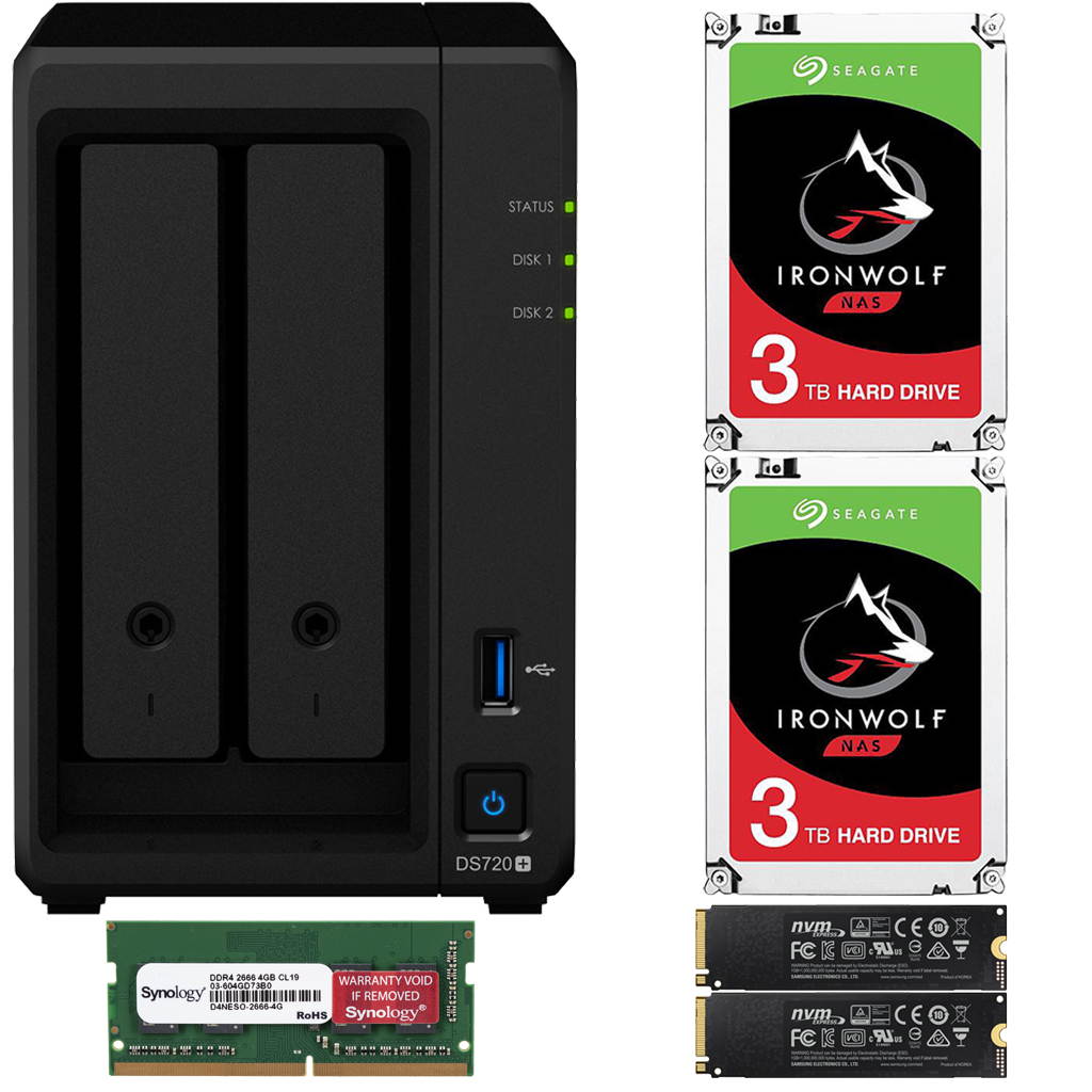 Synology 2 Bay Network Video Recorder NVR1218 (Diskless)