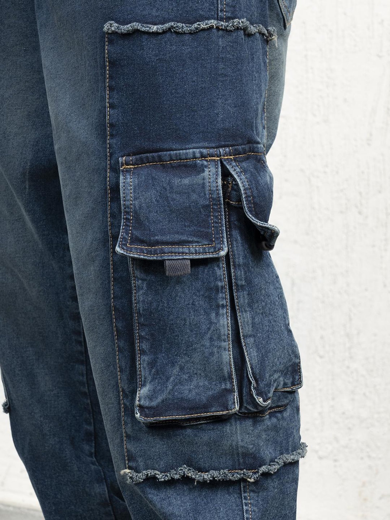 Hubberholme Men Cotton Long Sleeves Oversized Checked Double Pocket Shirt 141