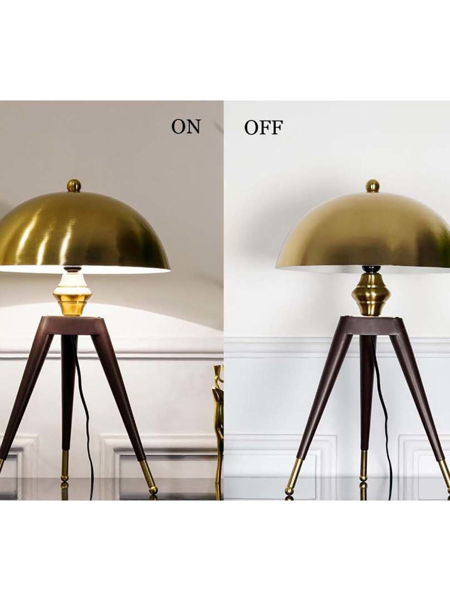 Kapoor E Illuminations Green Study Table Lamp - Set of 1