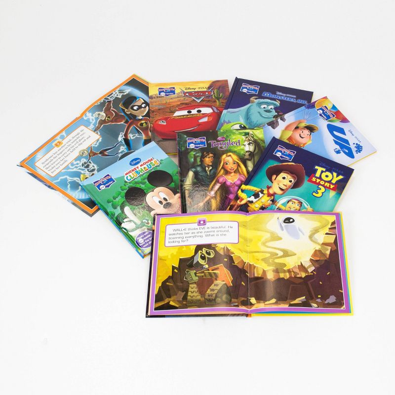 Pi Kids Disney Mickey Mouse and Pixar Friends! Electronic Me Reader 8-Book Library Boxed Set