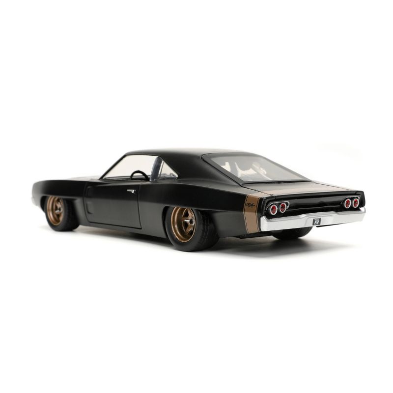 Fast & Furious F9 '68 Dodge Charger 1:24 Scale Die-Cast Vehicle - Black