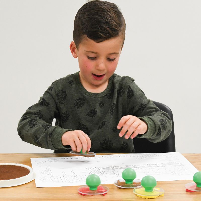 Ready 2 Learn Giant Stampers - Farm Animals - Set of 10