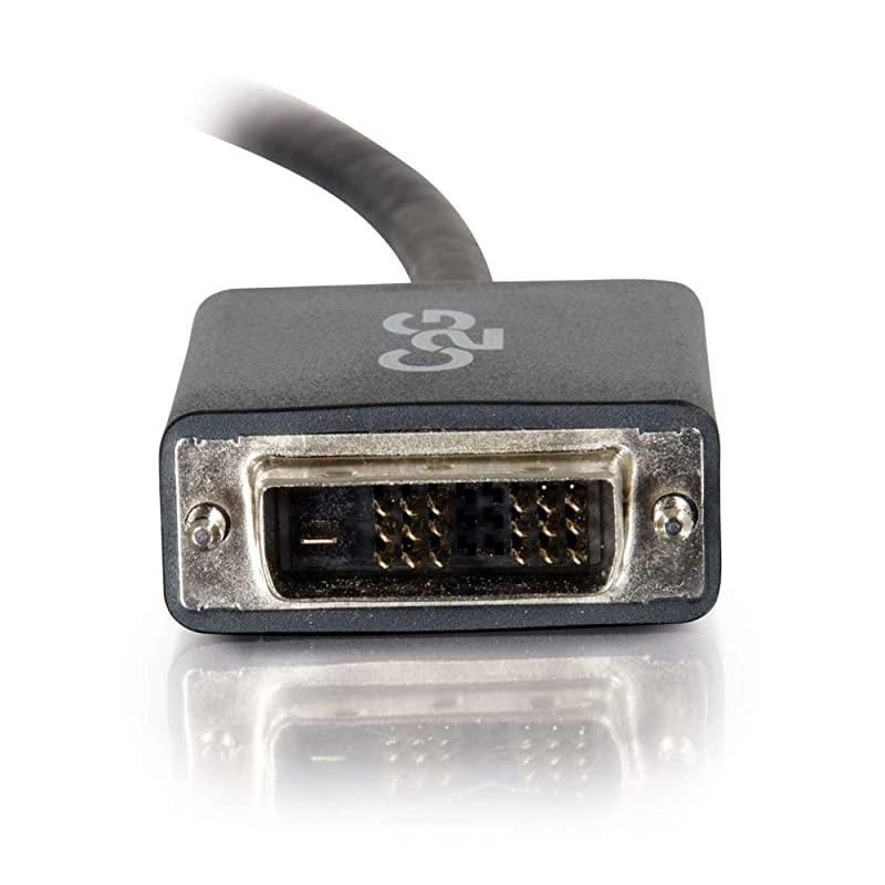 54329 DisplayPort Male to Single Link DVID Male Adapter Cable TAA Compliant Black 6 Feet 182 Meters