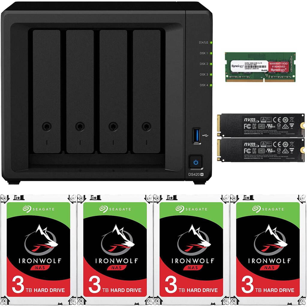 Synology 2 Bay Network Video Recorder NVR1218 (Diskless)
