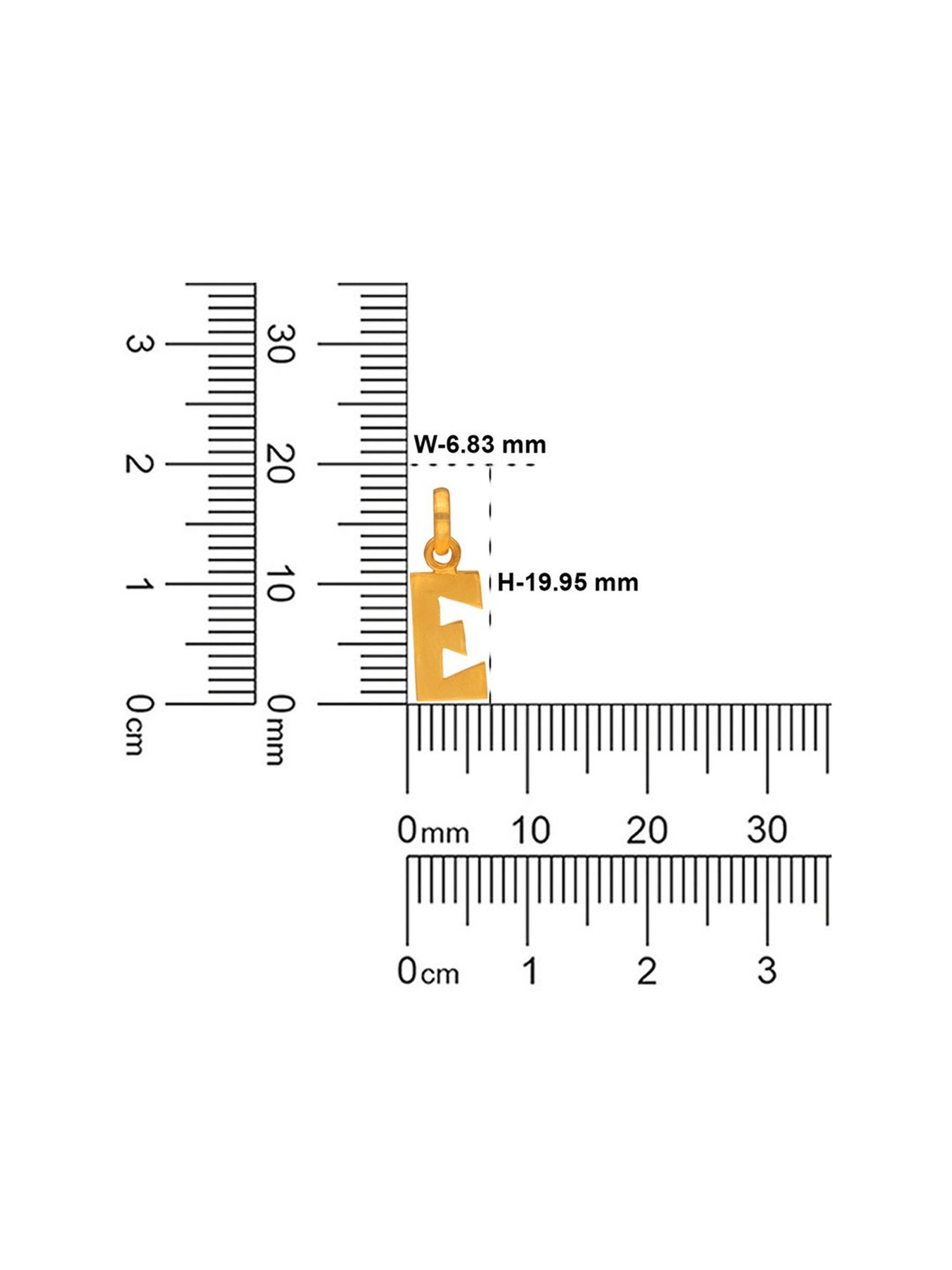 Joyalukkas 22k Love Embrace Gold Pendant