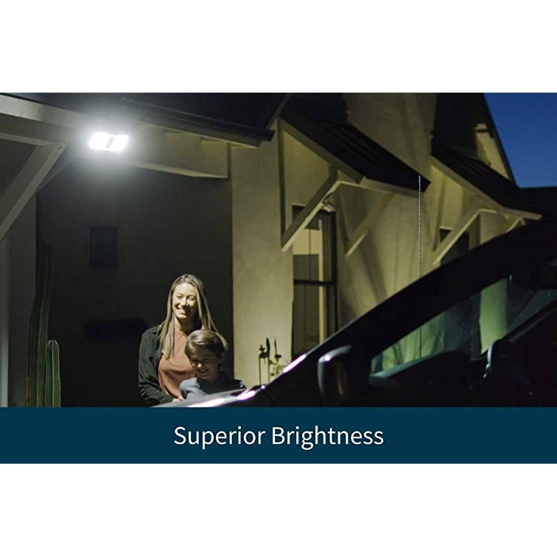 Pro 3 Floodlight Camera - Wireless Security, 2K Video & HDR, Color Night Vision, 2 Way Audio, Wire-Free, Direct to WiFi No Hub Needed, 160&deg; View, Works with Alexa, White - FB1001