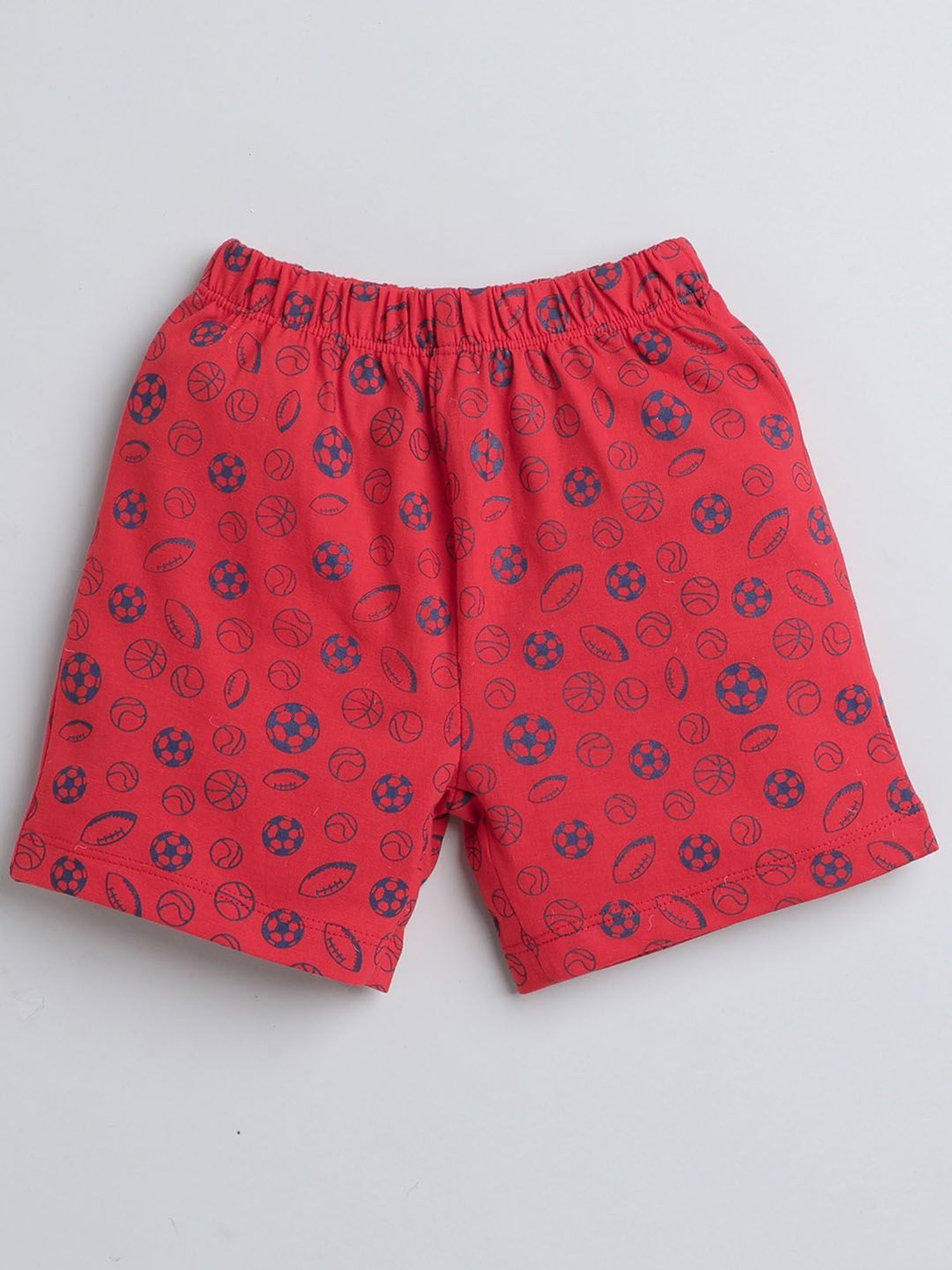 Bumzee Kids Multicolor Printed Shorts (Pack Of 3)