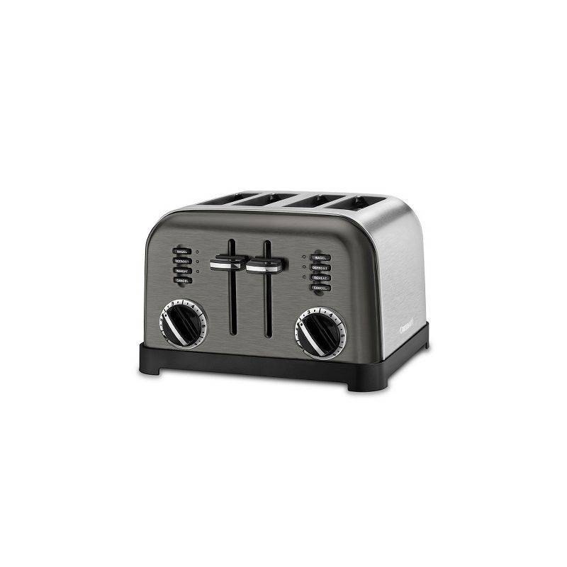Cuisinart 4-Slice Classic Toaster - Black Stainless Steel - CPT-180BKSTG