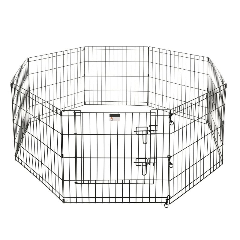 dbest products Pet Smart Cart Carrier Crate Kennel Cage Bag with Wheels and Padded Bed for Airline Airplane Travel with Cats and Dogs, Large (Black)