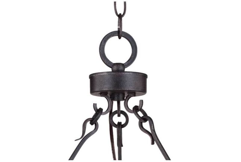 Franklin Iron Works Oil Rubbed Bronze Chandelier 28" Wide Rustic Farmhouse Candelabra 6-Light Fixture Dining Room House Kitchen