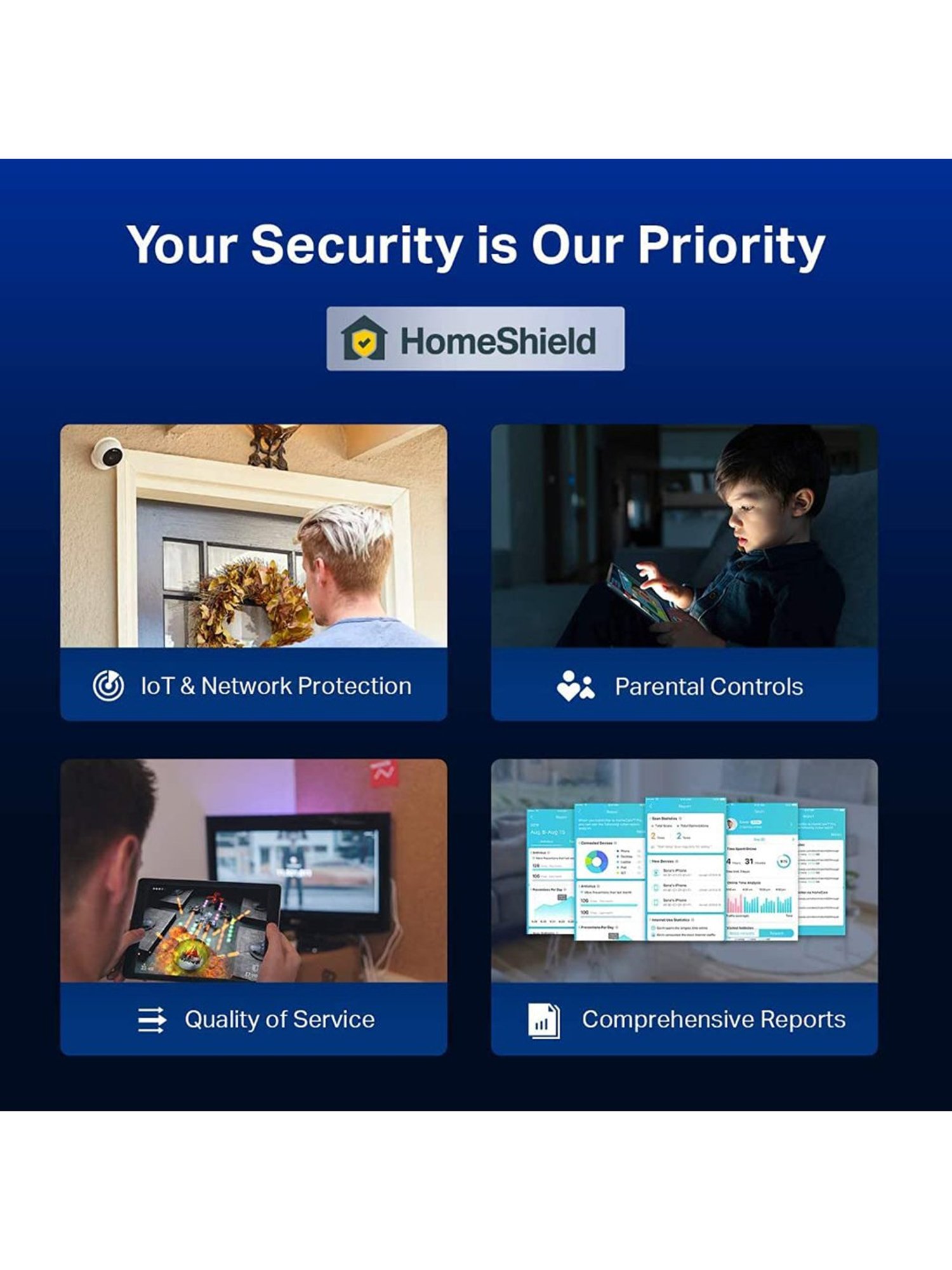 TP-LINK Archer AX90 AX6600 480Mbps Tri Band Wi-Fi Router (Black)