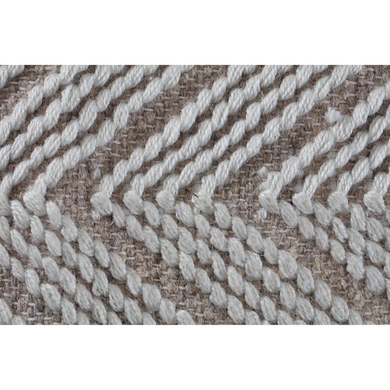 5'x8' Spinneret Area Rug Ivory & Natural - Anji Mountain