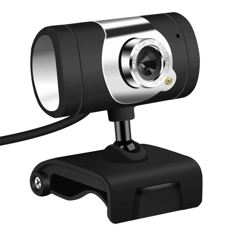 HD Webcam Camera USB Web Cam w/ Microphone For Computer PC Laptop Desktop 480P
