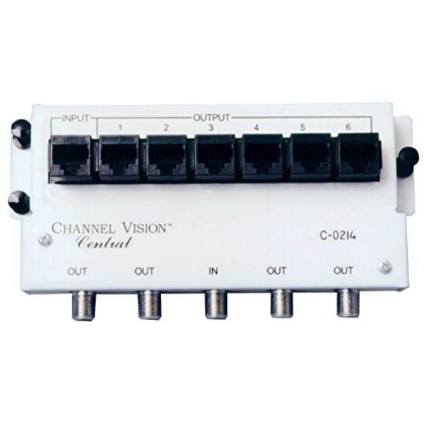 channel vision c0214 basic service module 4way splitter