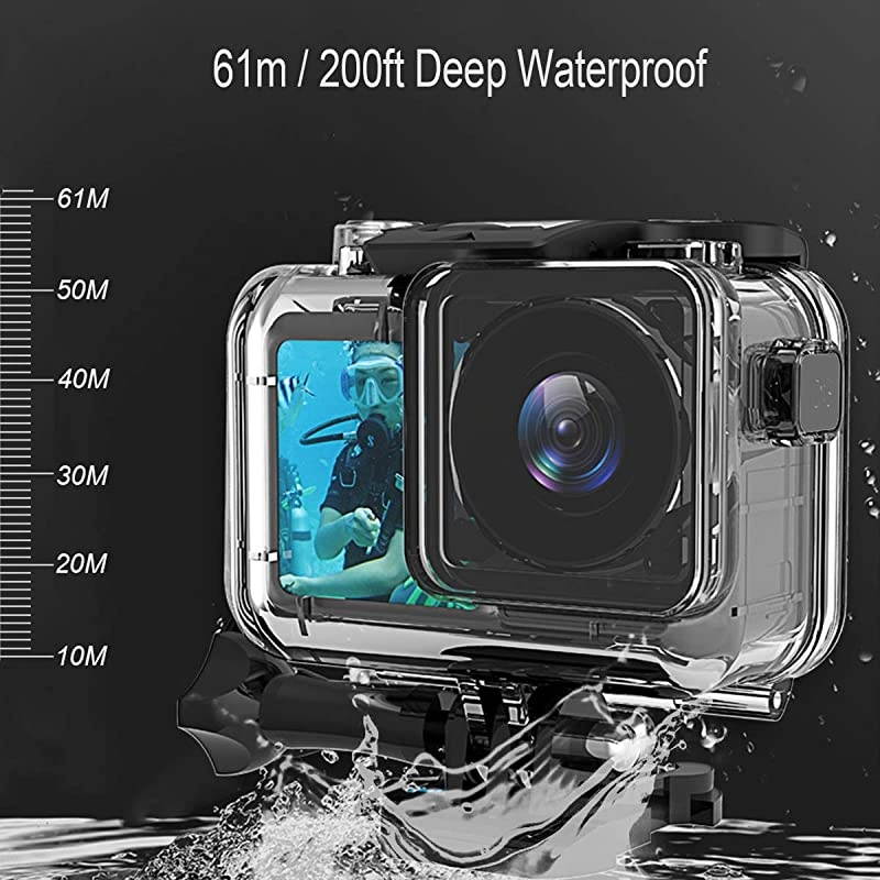 Upgraded Diving Waterproof Case Protective Housing Cover with Control Button for DJI OSMO Pocket Accessories