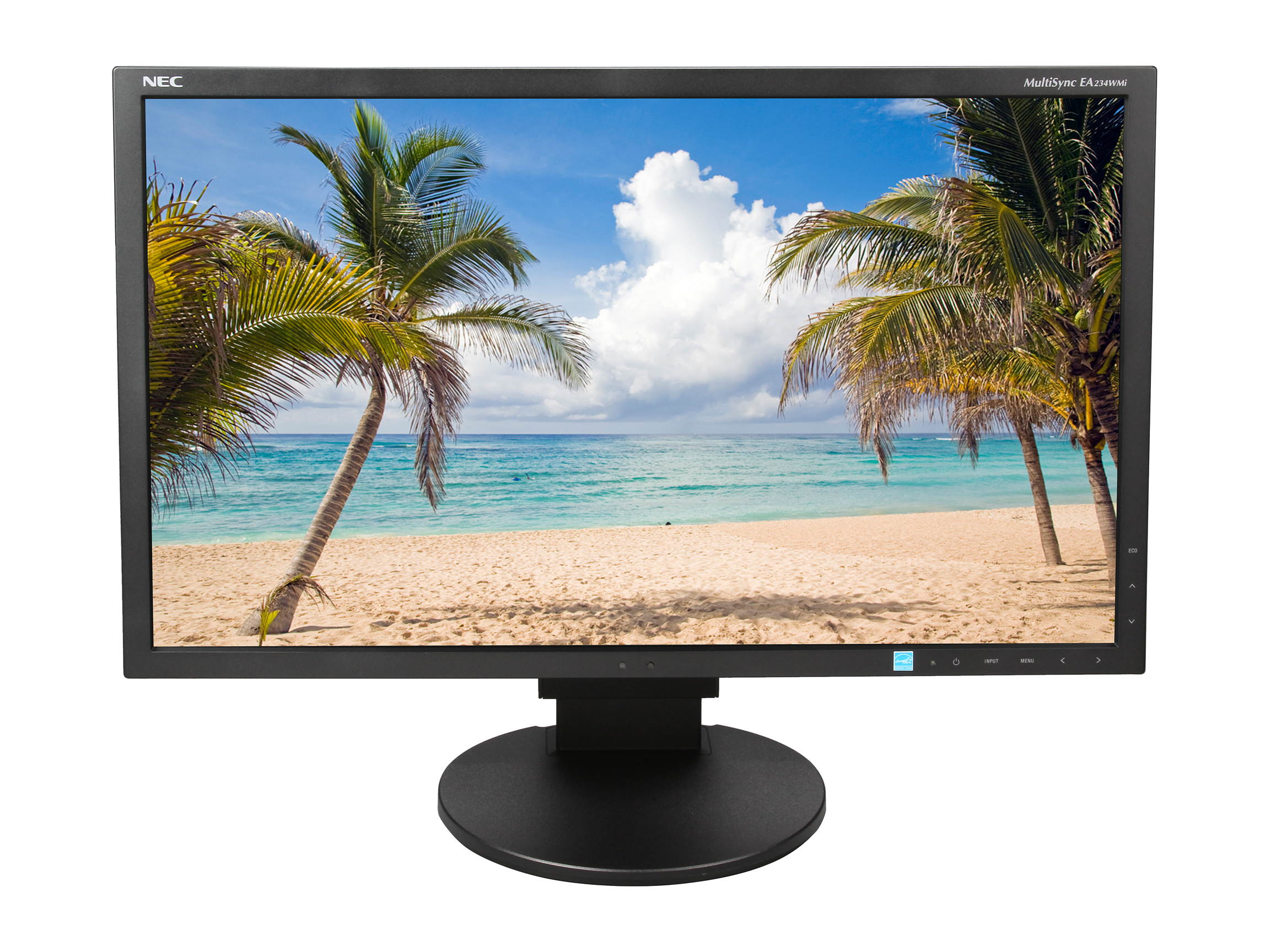 NEC EA234WMI-BK Black 23" Widescreen LED Backlight Desktop Monitor Built-in Speakers