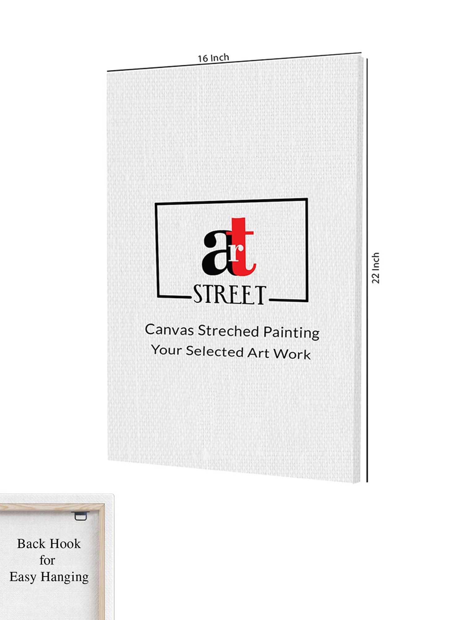 Art Street Fishing Boats Calm Sea Printed Brown Engineered Wood Wall Art