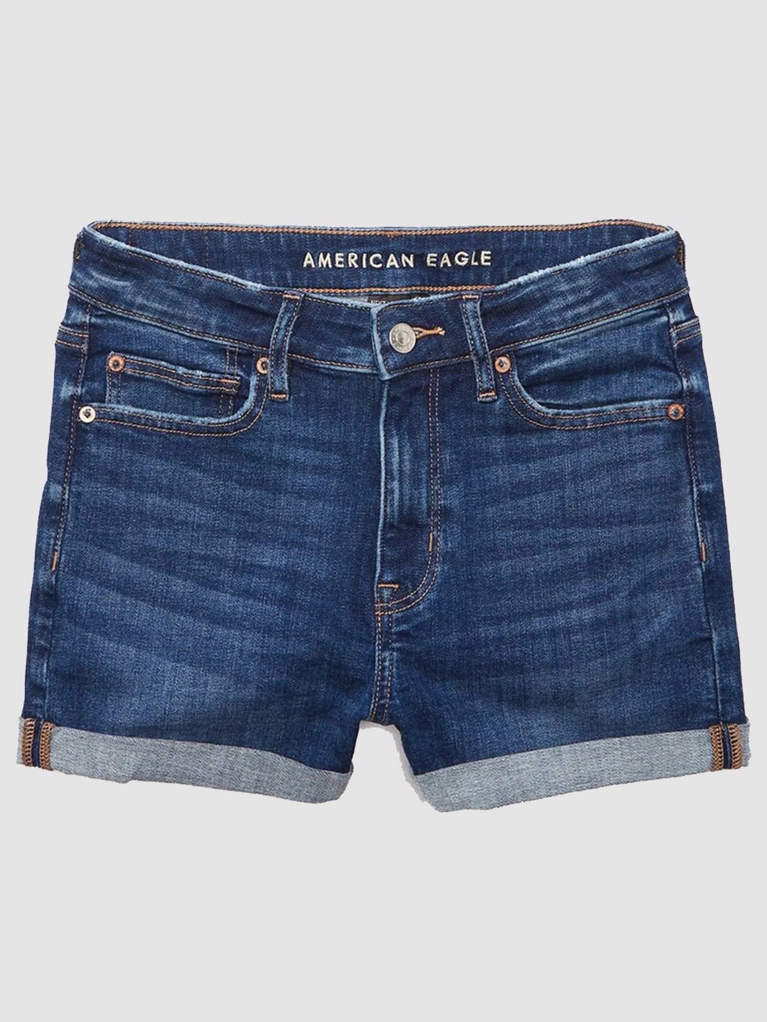 American Eagle Outfitters Denim Blue Cotton Shorts