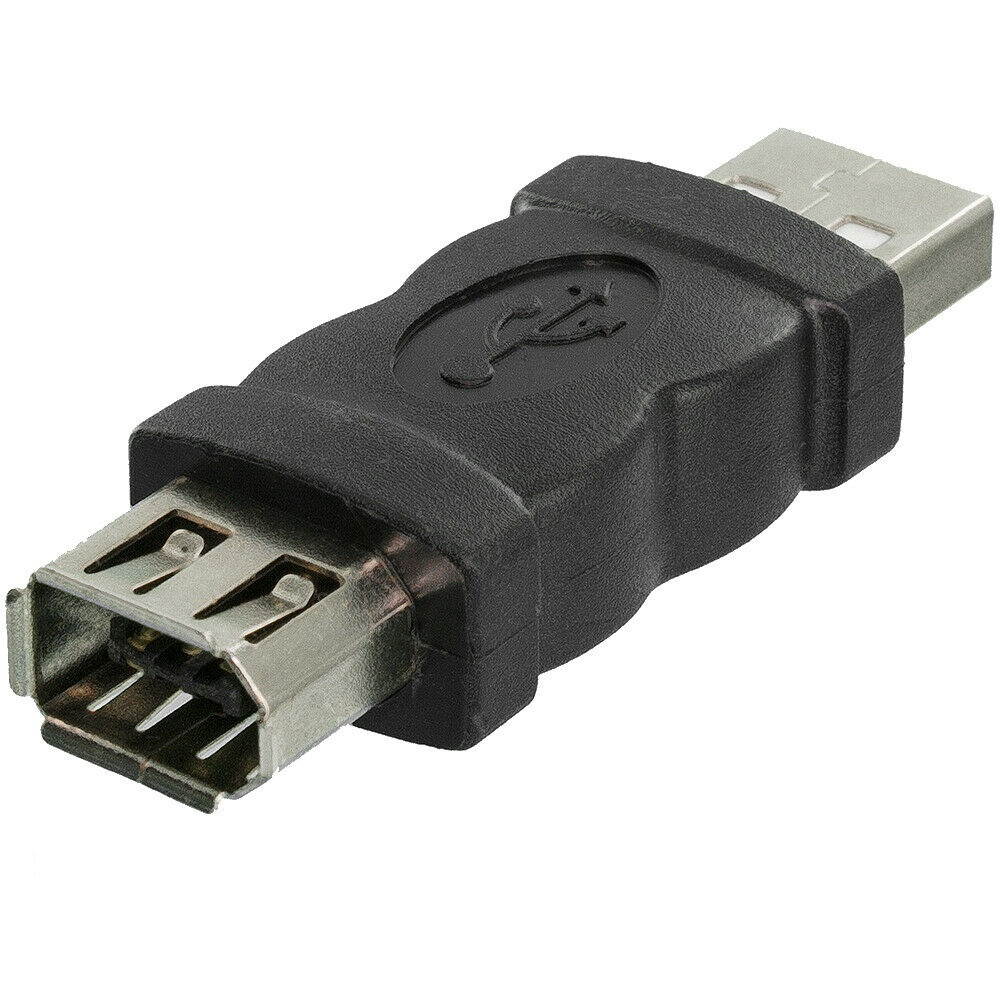 Firewire IEEE 1394 6 Pin F to USB M Adaptor Convertor