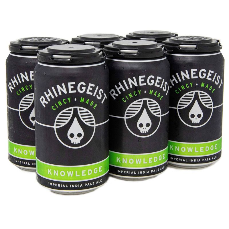 Rhinegeist Knowledge Imperial IPA Beer - 6pk/12 fl oz Cans