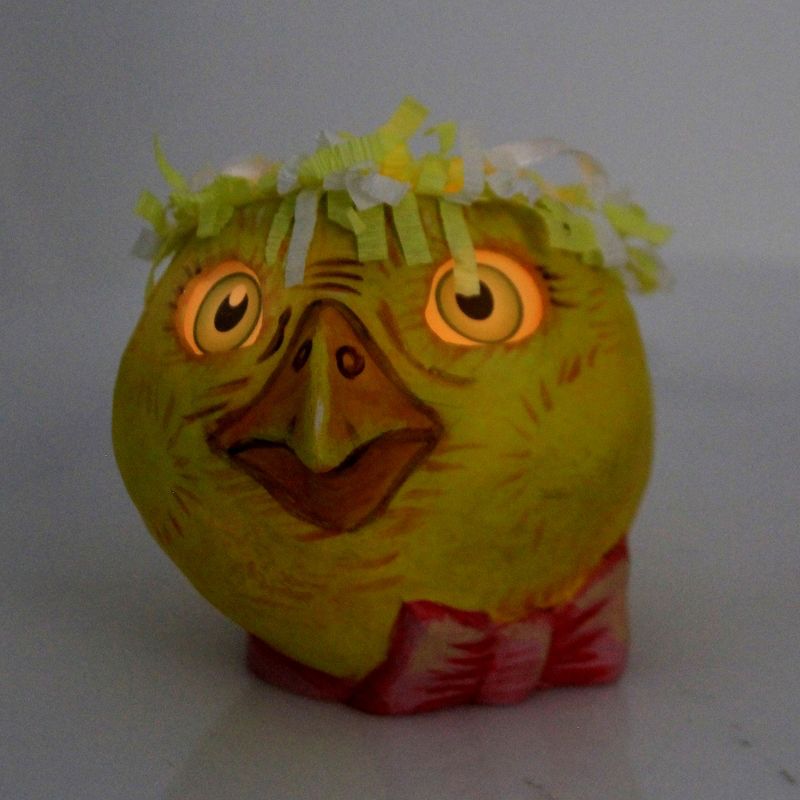 Jorge De Rojas 3.5" Little Chicklette Bucket Easter Chick  -  Decorative Figurines